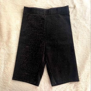 Glittery Forever 21 biker shorts size XS